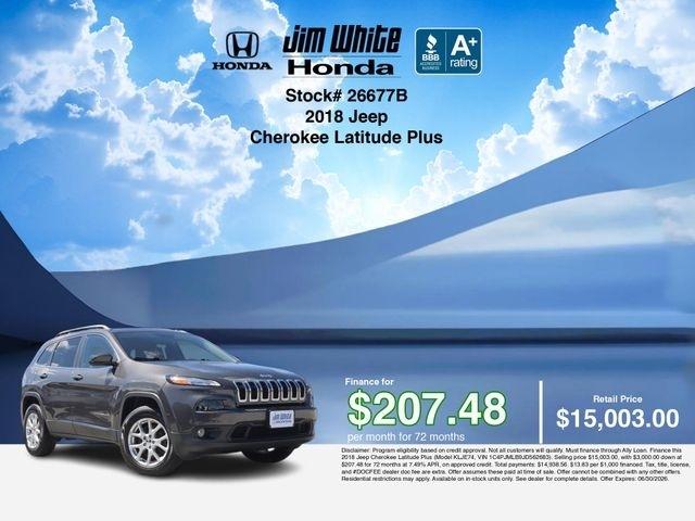Jeep Cherokee Latitude Plus 4WD 2018