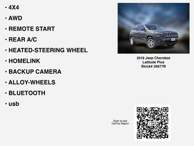 Jeep Cherokee Latitude Plus 4WD 2018