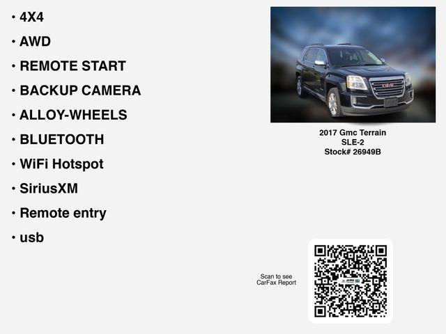 GMC Terrain SLE2 AWD 2017