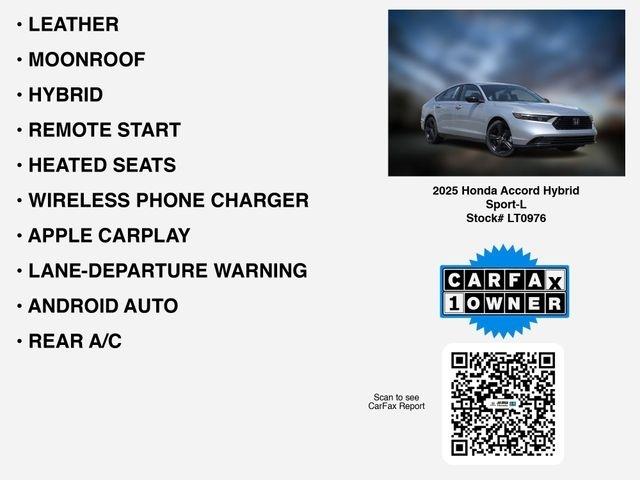 Honda Accord Sport-L Hybrid 2025