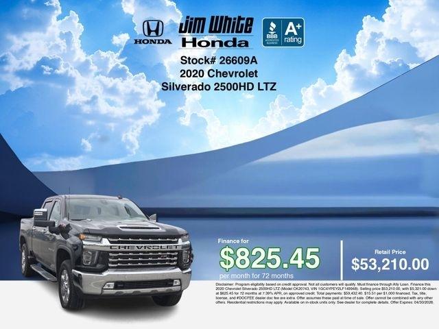 Chevrolet Silverado 2500HD LTZ Crew Cab Long Box 4WD 2020