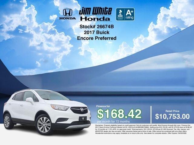 Buick Encore Preferred FWD 2017