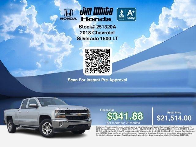 Chevrolet Silverado 1500 LT Double Cab 4WD 2018