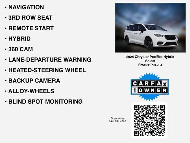Chrysler Pacifica Hybrid Select 2024
