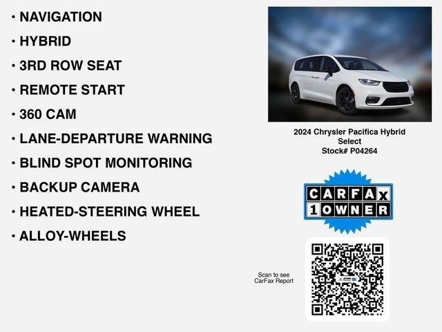 Chrysler Pacifica Hybrid Select 2024