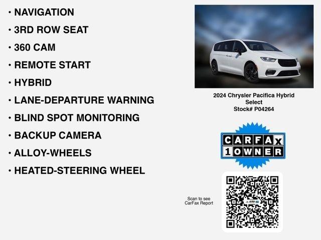 Chrysler Pacifica Hybrid Select 2024