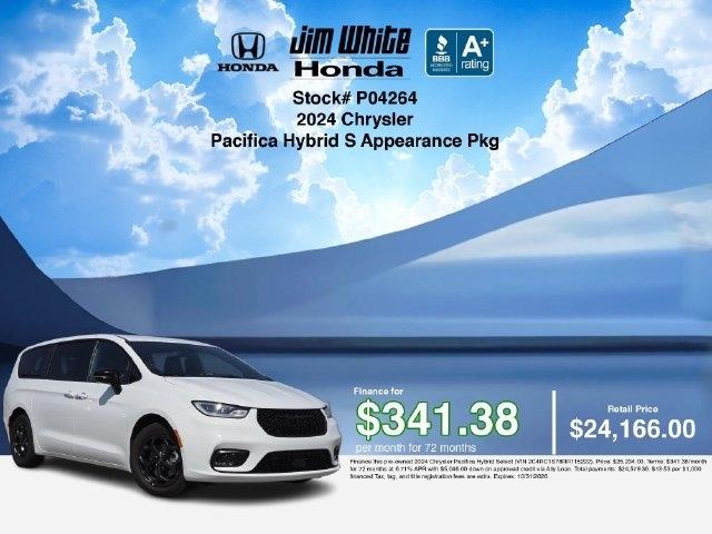 Chrysler Pacifica Hybrid Select 2024
