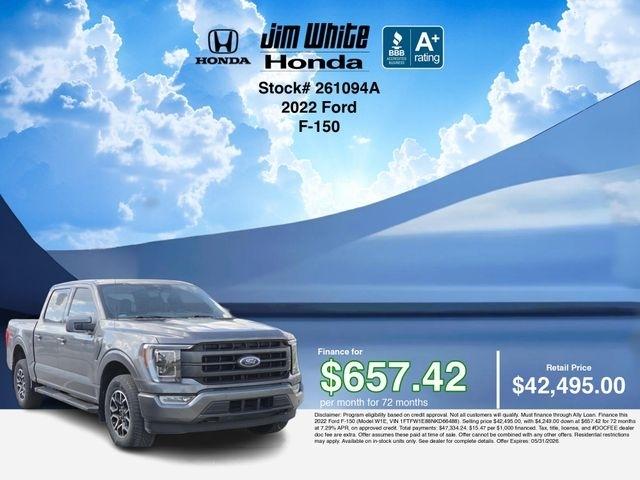 Ford F-150 XL SuperCrew 6.5-ft. Bed 4WD 2022
