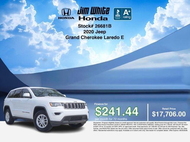 Jeep Grand Cherokee Laredo 4WD 2020