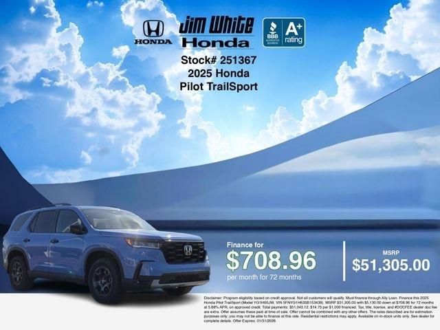 Honda Pilot TrailSport AWD 2025