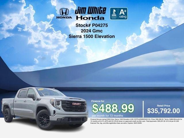GMC Sierra 1500 Elevation L Crew Cab 4WD 2024