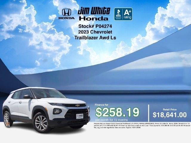 Chevrolet TrailBlazer LS AWD 2023