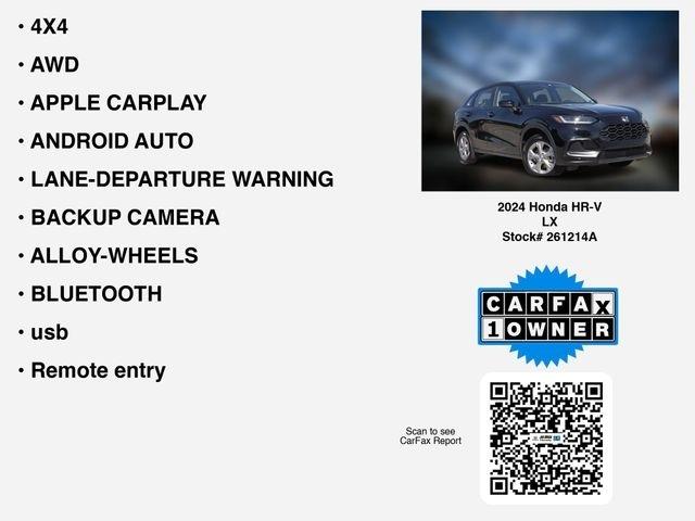 Honda HR-V LX AWD 2024