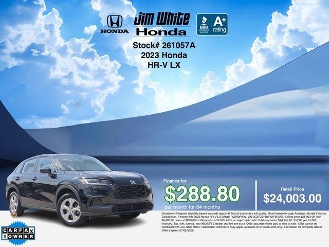 Honda HR-V LX AWD 2023