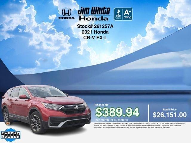Honda CR-V EX-L AWD 2021