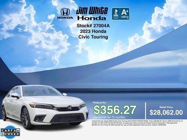 Honda Civic Touring Sedan CVT 2023