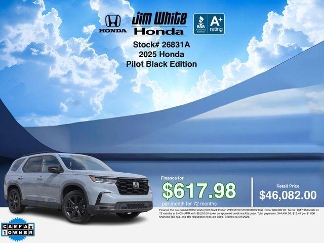 Honda Pilot Black Edition AWD 2025
