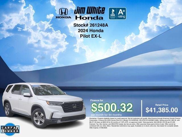 Honda Pilot EX-L AWD 2024