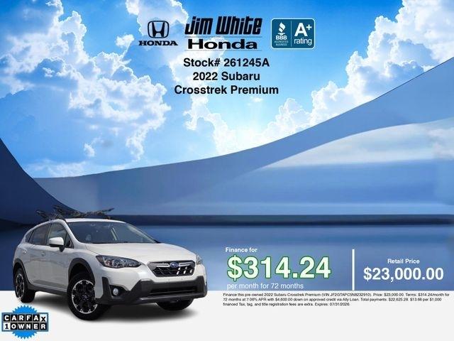 Subaru Crosstrek 2.0i Premium CVT 2022