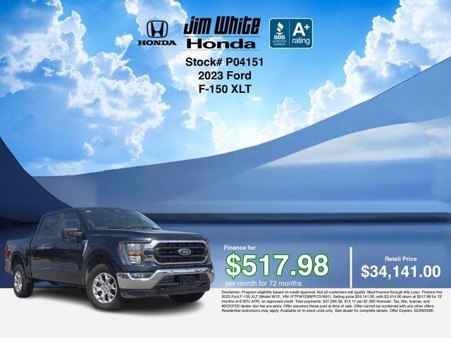 Ford F-150 XLT SuperCrew 5.5-ft. Bed 4WD 2023