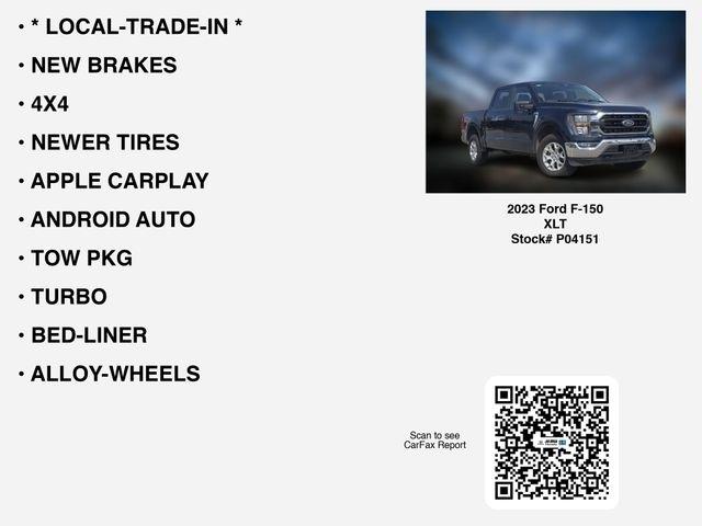 Ford F-150 XLT SuperCrew 5.5-ft. Bed 4WD 2023