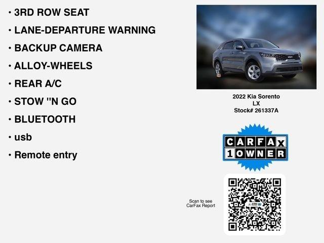 Kia Sorento LX 2WD 2022