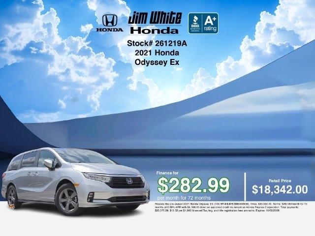 Honda Odyssey EX 2021