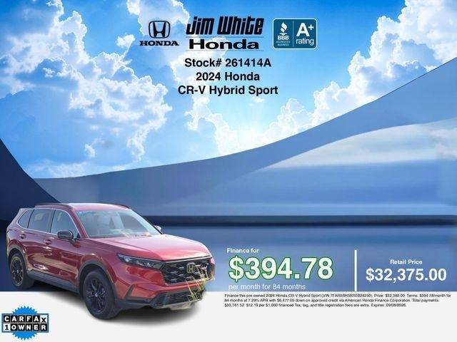 Honda CR-V Hybrid Sport 2024