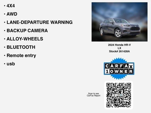 Honda HR-V LX AWD 2024