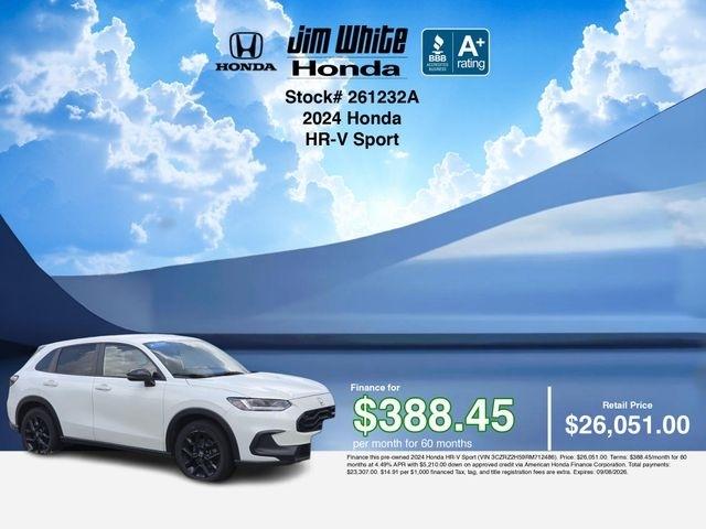 Honda HR-V Sport AWD 2024