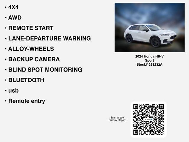 Honda HR-V Sport AWD 2024