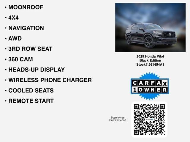Honda Pilot Black Edition AWD 2025