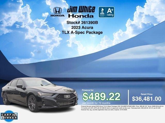 Acura TLX SH-AWD A-Spec Package 2023