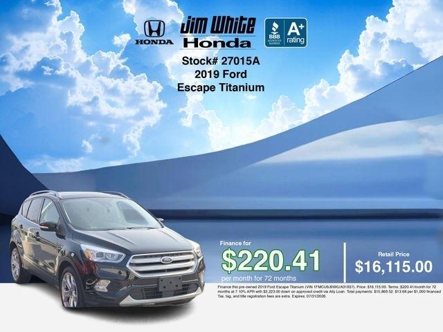 Ford Escape Titanium 4WD 2019
