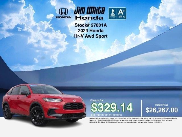 Honda HR-V Sport AWD 2024