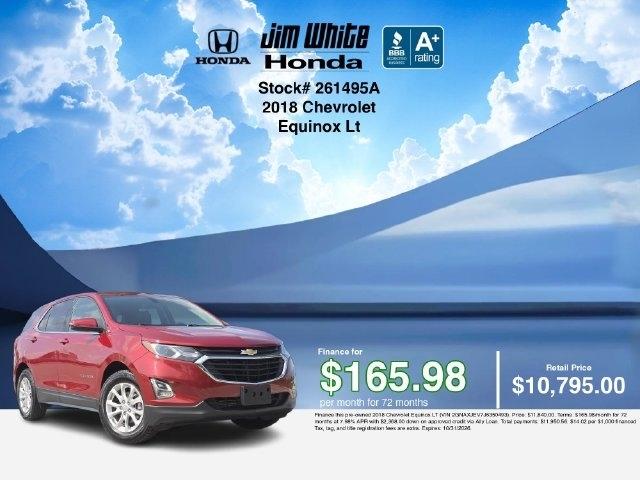 Chevrolet Equinox LT 2WD 2018