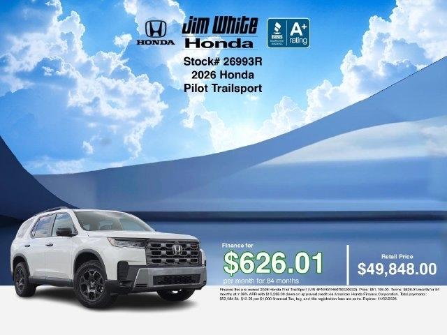 Honda Pilot TrailSport AWD 2026
