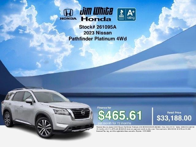 Nissan Pathfinder Platinum 4WD 2023