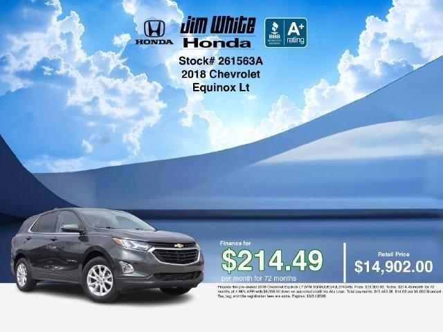 Chevrolet Equinox LT 2WD 2018