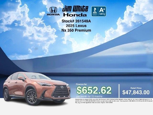 Lexus NX 350 Premium AWD 2025
