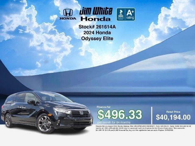 Honda Odyssey Elite 2024