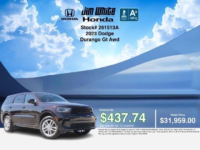 Dodge Durango GT AWD 2023