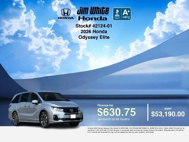 Honda Odyssey Elite 2026