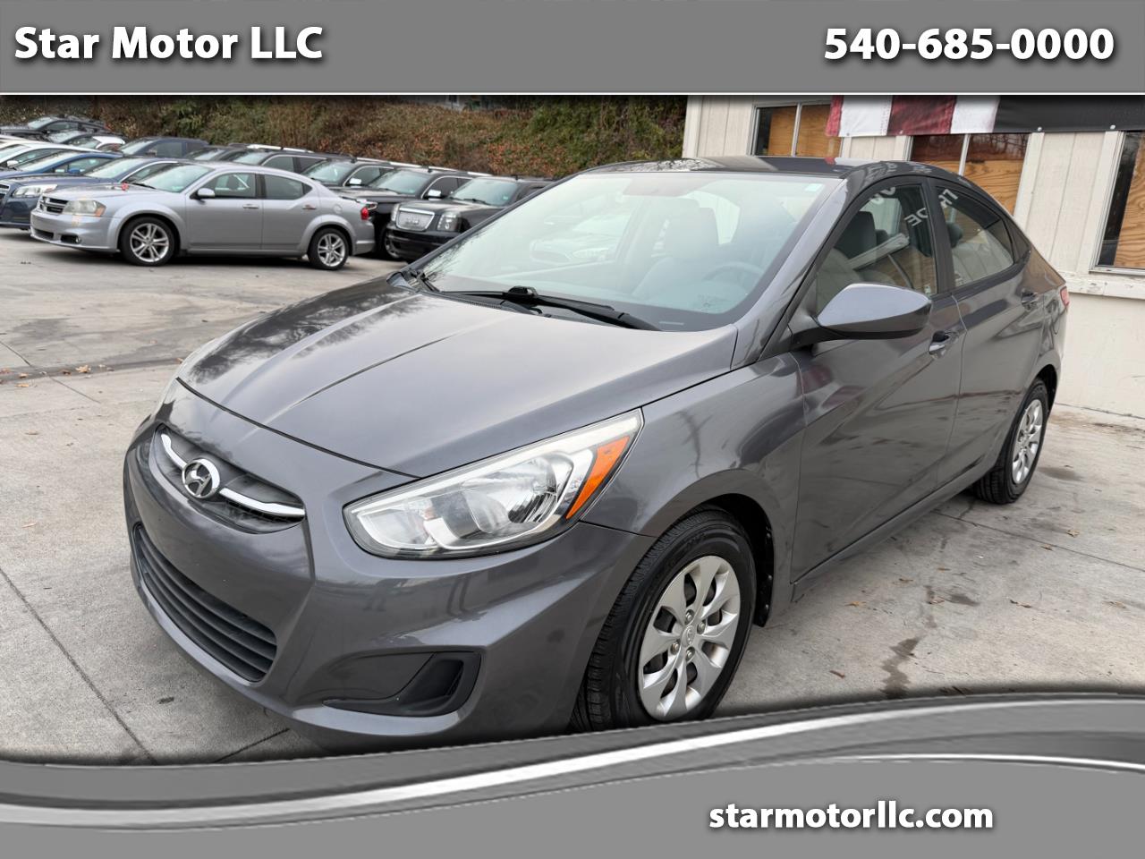 Hyundai Accent SE 4-Door 6A 2016