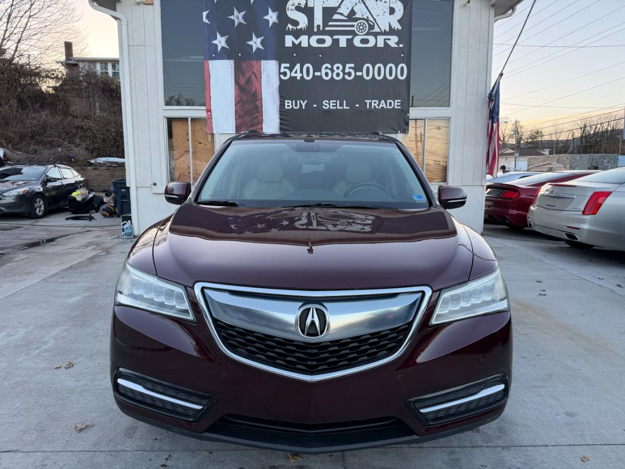 Acura MDX SH-AWD 6-Spd AT w/Advance Package 2014