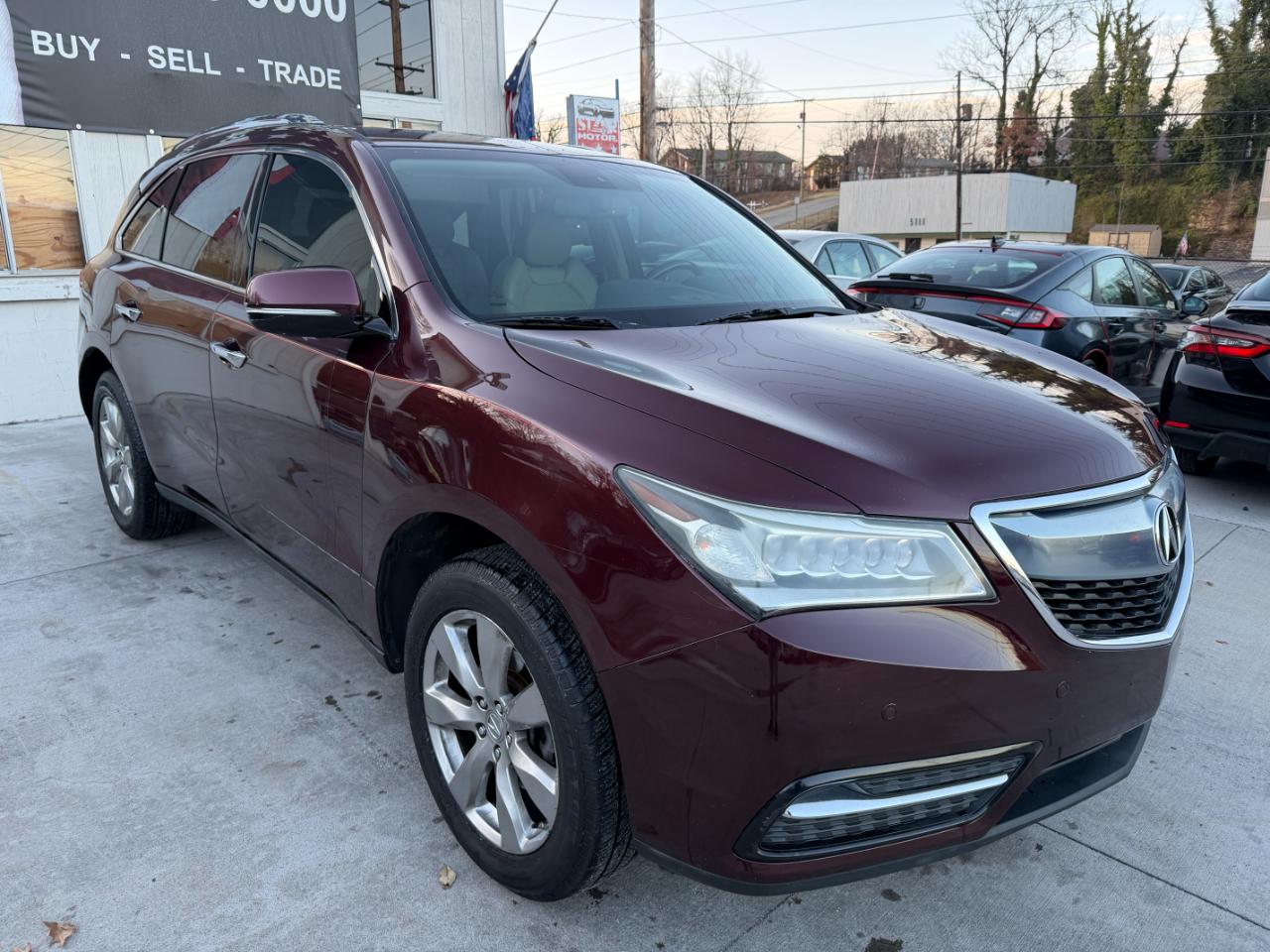 Acura MDX SH-AWD 6-Spd AT w/Advance Package 2014