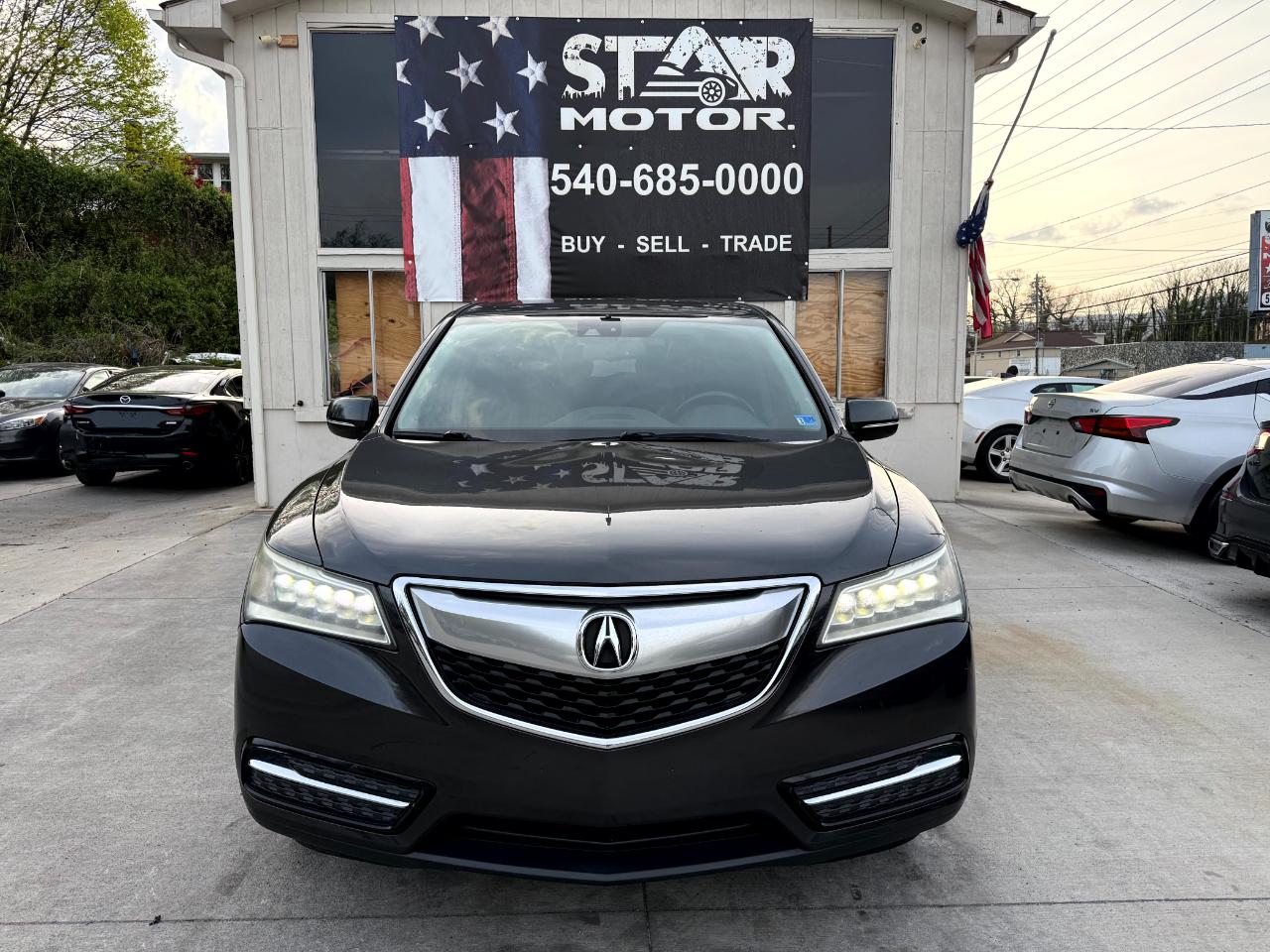 Acura MDX SH-AWD 6-Spd AT w/Tech Package 2014