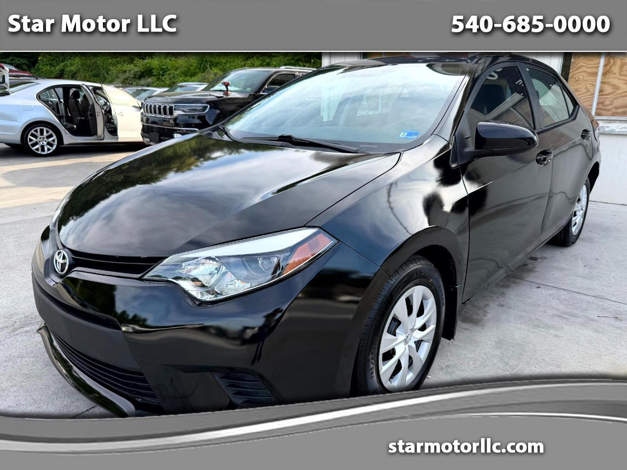 Toyota Corolla L 2014