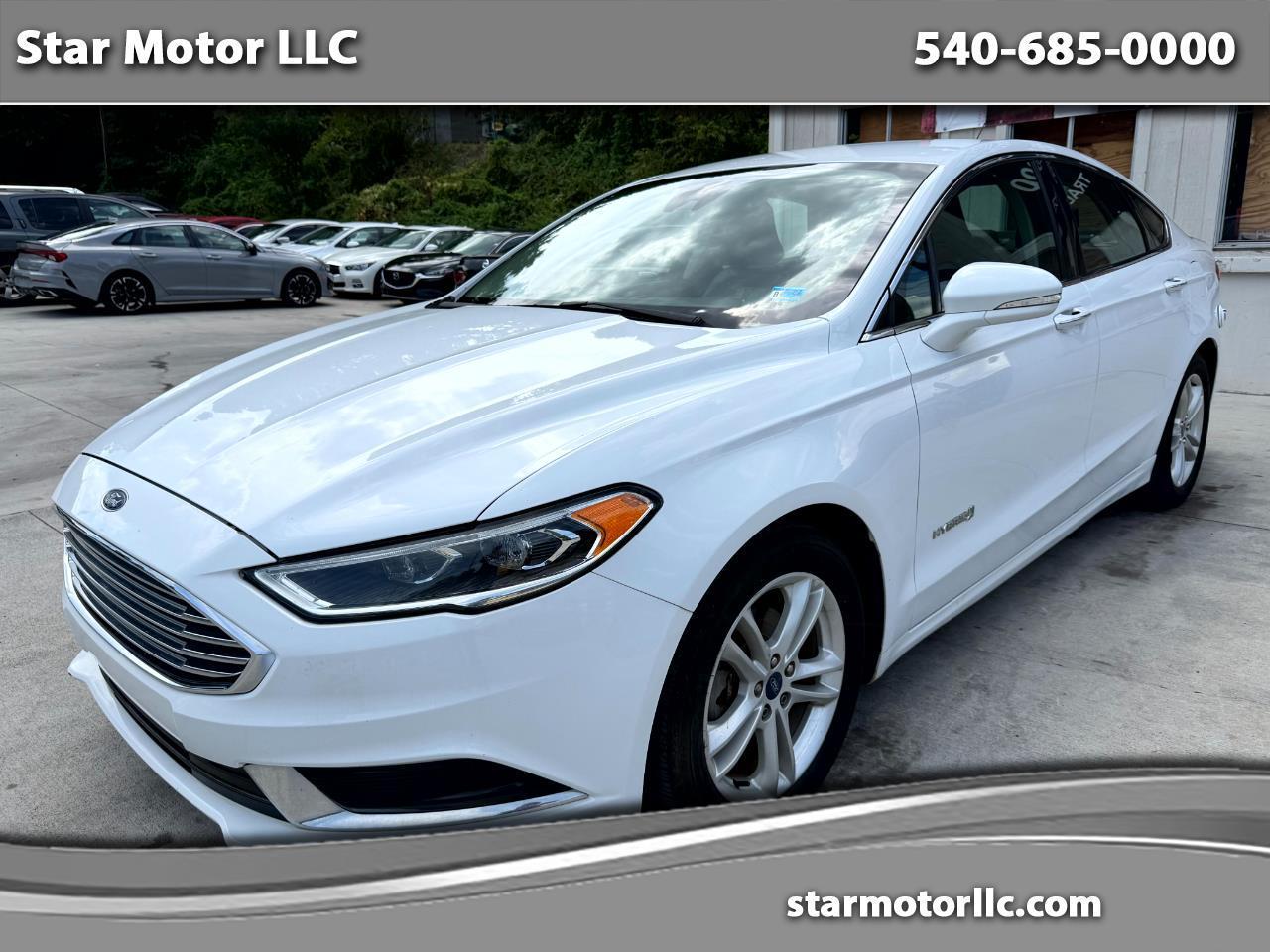 Ford Fusion Hybrid SE 2018