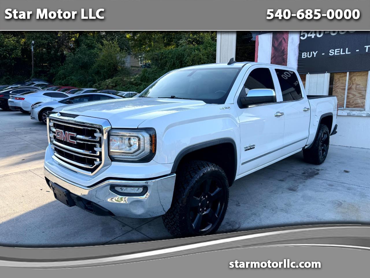 GMC Sierra 1500 SLT Crew Cab Short Box 4WD 2018